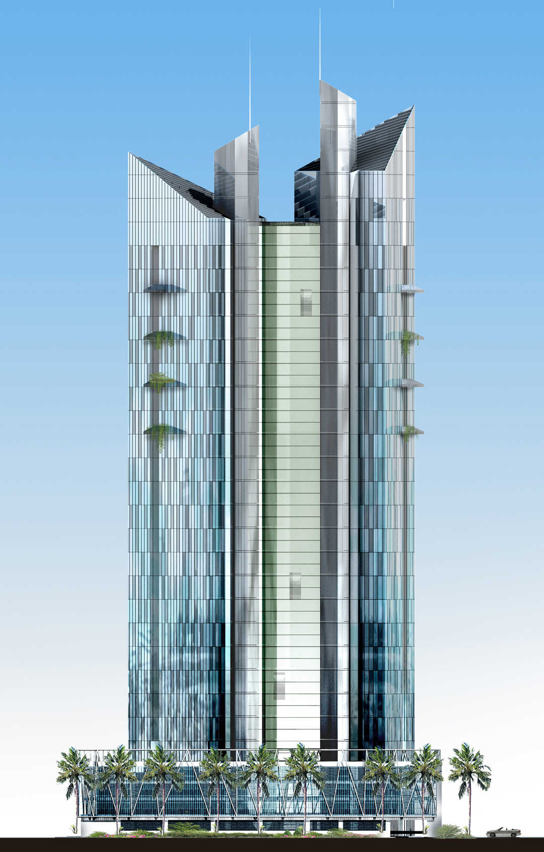 24 STOREY OFFICE & COMMERCIAL TOWER