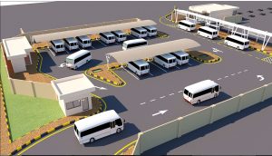FEMALE BUS PARKING AREA