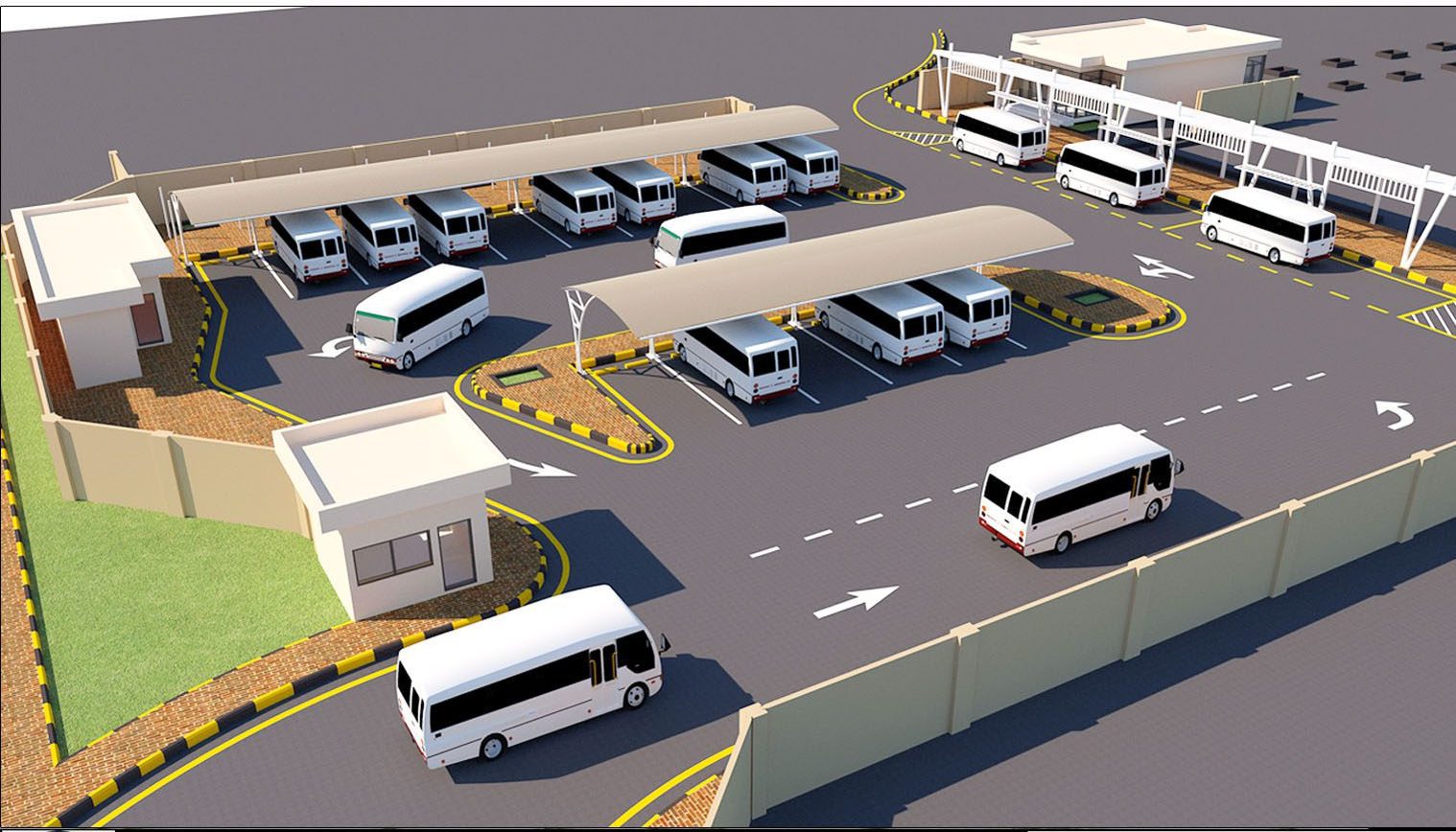 FEMALE BUS PARKING AREA
